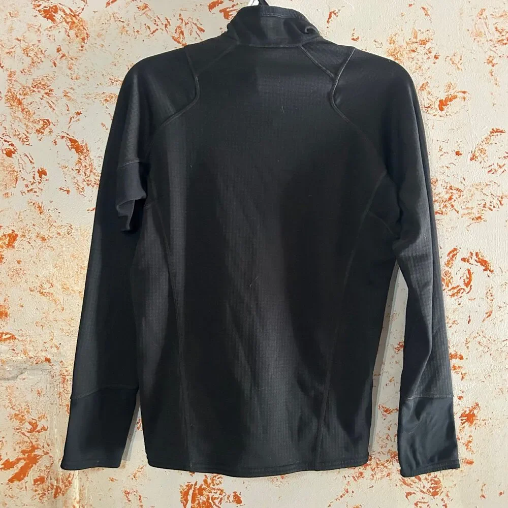 Patagonia R1 Regulator Jacket Mens Medium Black Full Zip Polartec Fleece